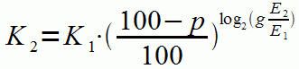 Formel Regression